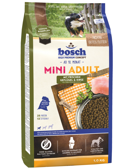 Bosch Mini Adult with Fresh Poultry & Millet